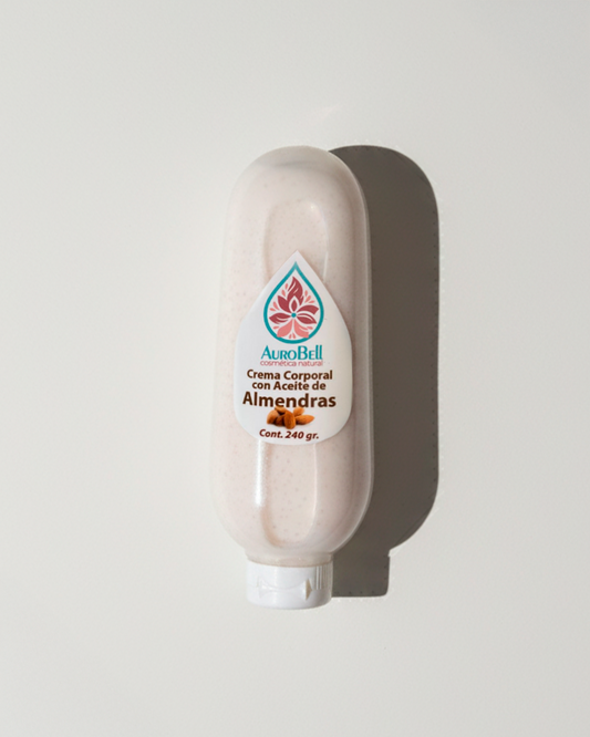 CREMA CORPORAL CON ACEITE DE ALMENDRAS
